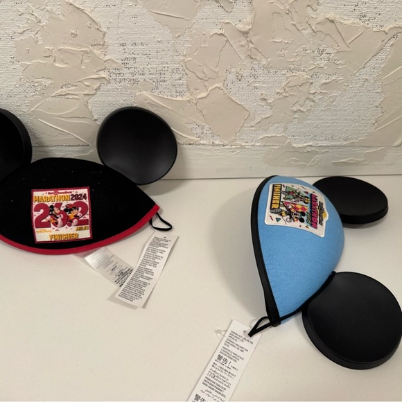 RunDisney Lot of 2 Walt Disney World Marathon Weekend 2023 Finisher Ears - Picture 6 of 6